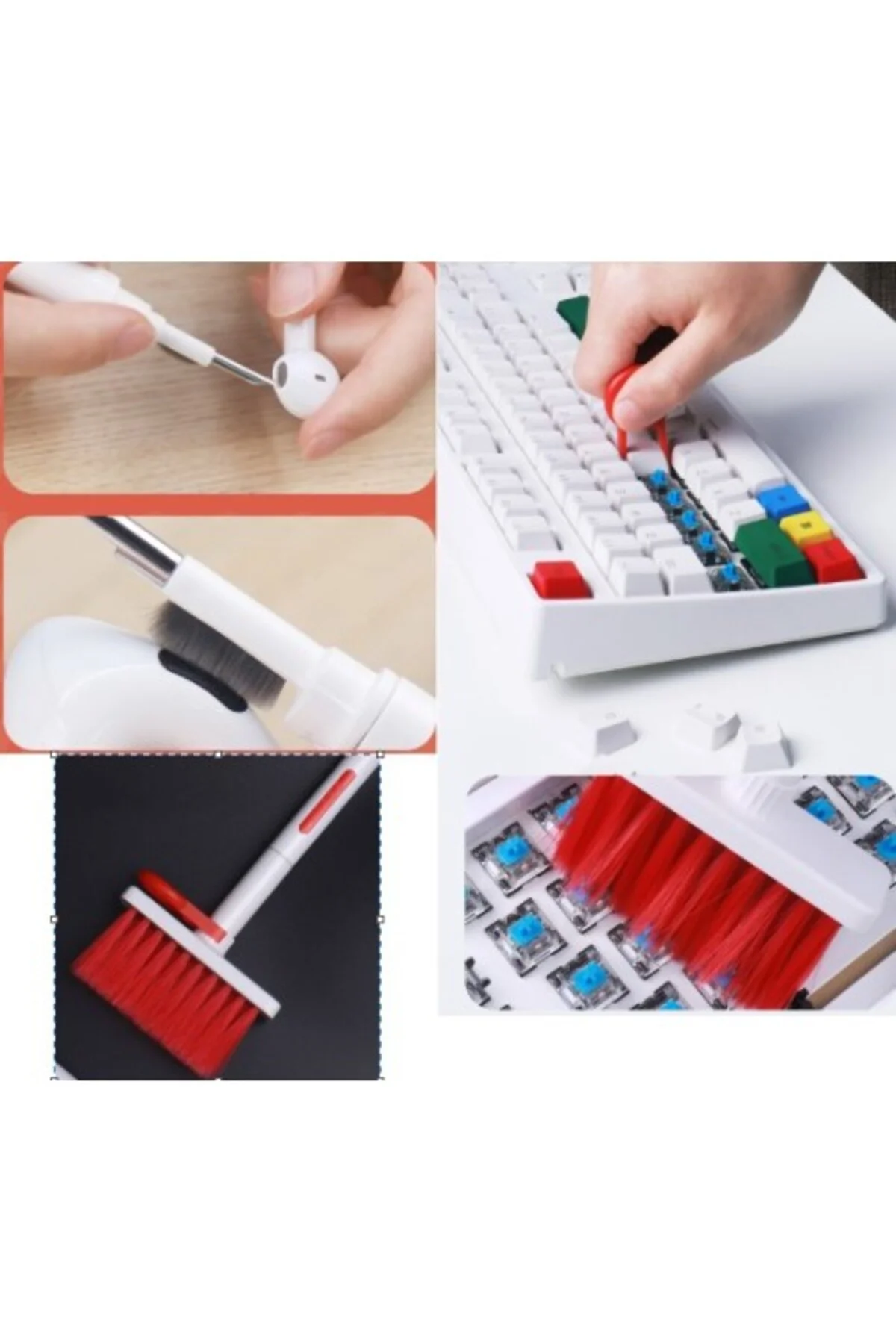 Klavye ve Kulaklık Temizlemee Seti (7R)