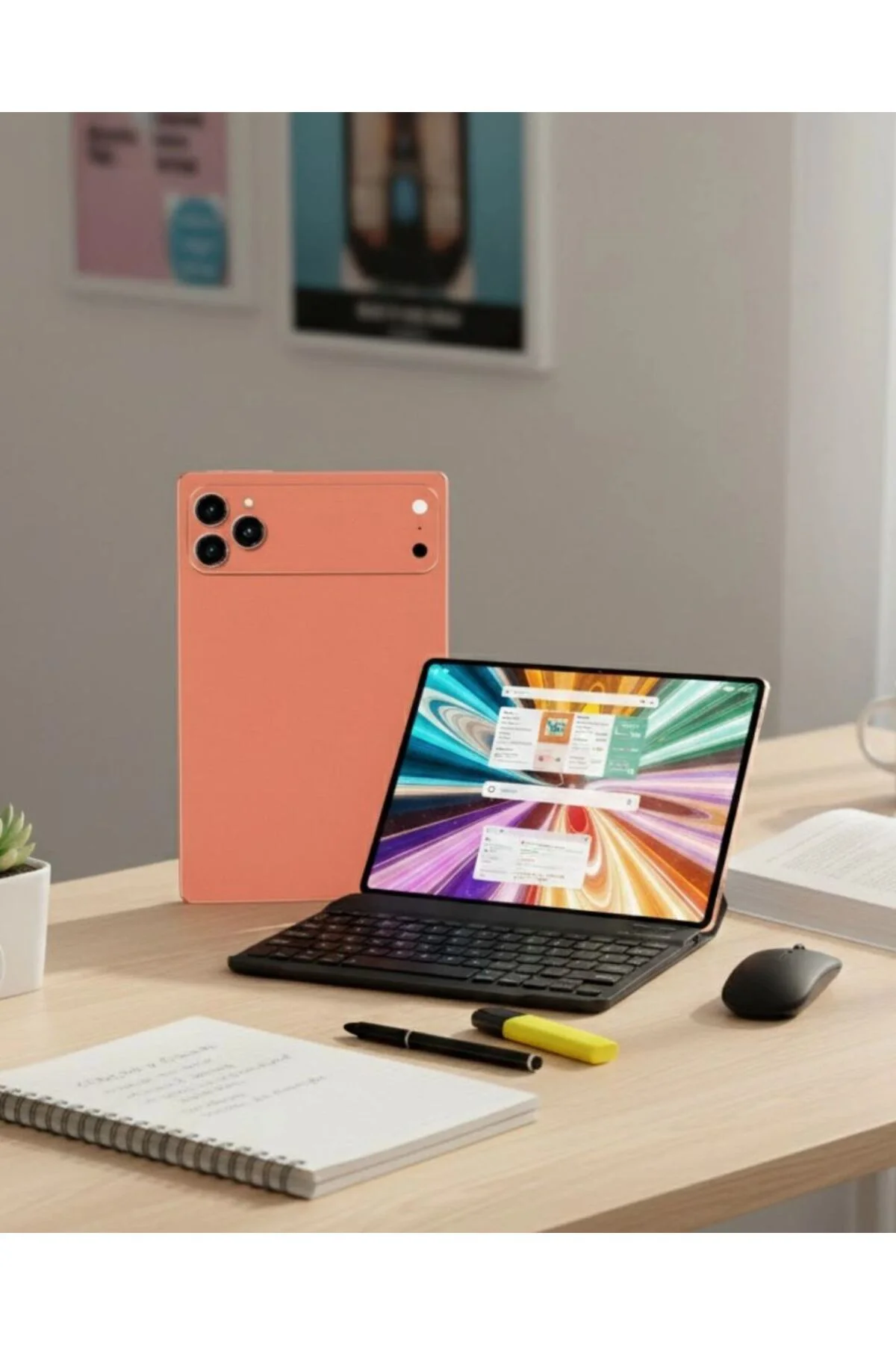 Klavyeli Android Tablet Geniş Hafıza Seçenekleri Ve Ips Ekran
