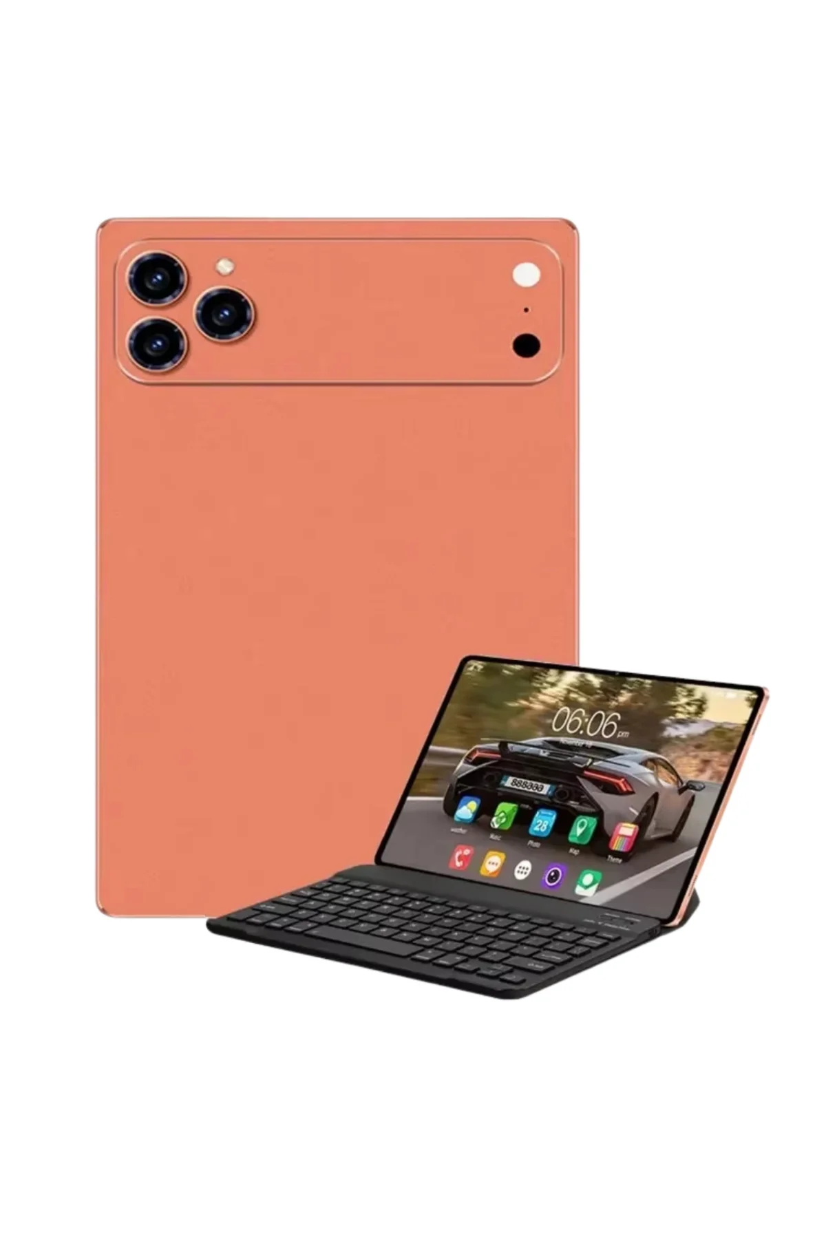 Klavyeli Tablet PC Kalem Kılıf ve Ekran Koruyucu Hediyeli Android Set