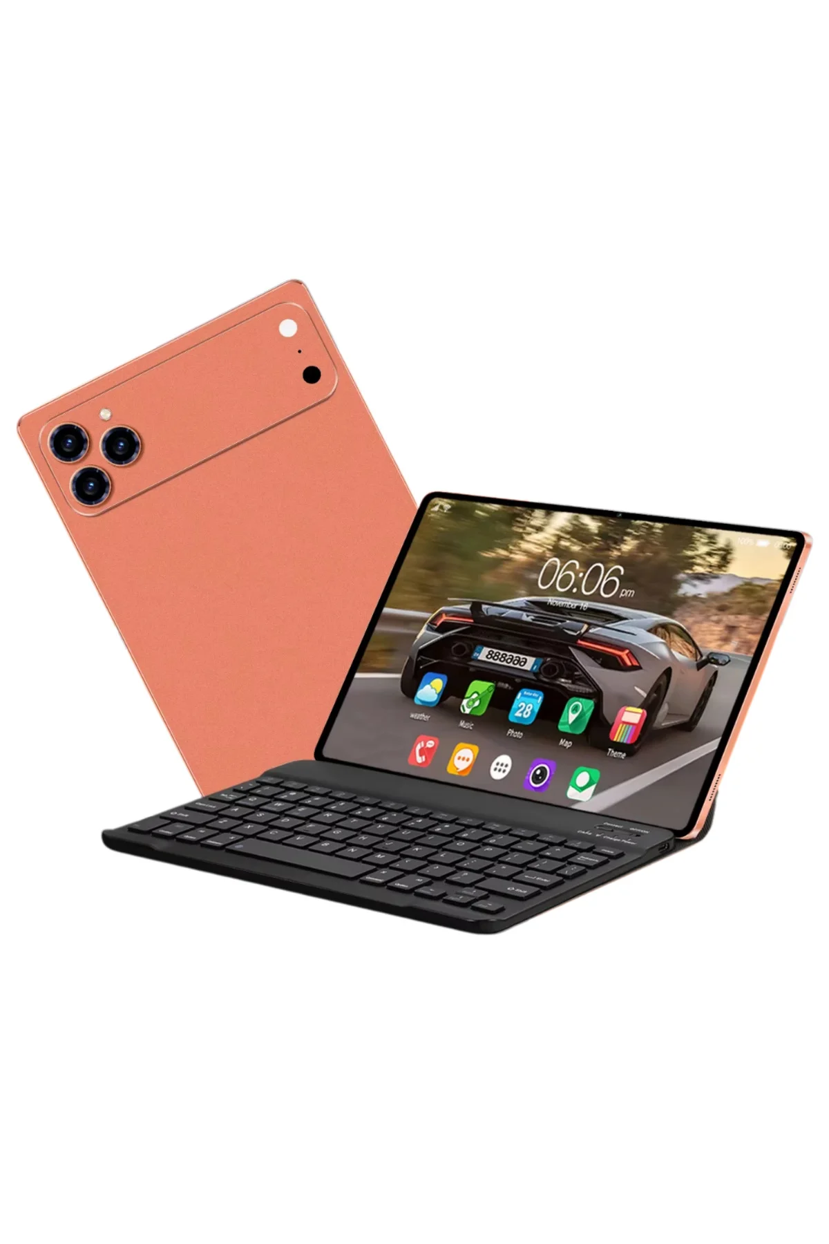 Klavyeli Tablet PC Kalem Kılıf ve Ekran Koruyucu Hediyeli Android Set