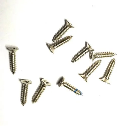 Klips, Menteşe, Ayak, Ağaç, Sunta Vidası 2,2x9,5mm - Nikel 1000 A