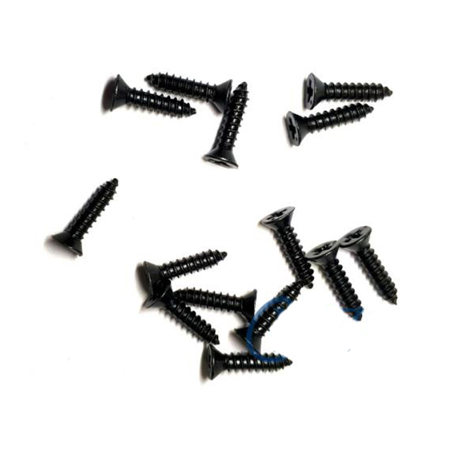 Klips, Menteşe, Ayak, Ağaç, Sunta Vidası 2,2x7,5mm - Siyah 1000 A