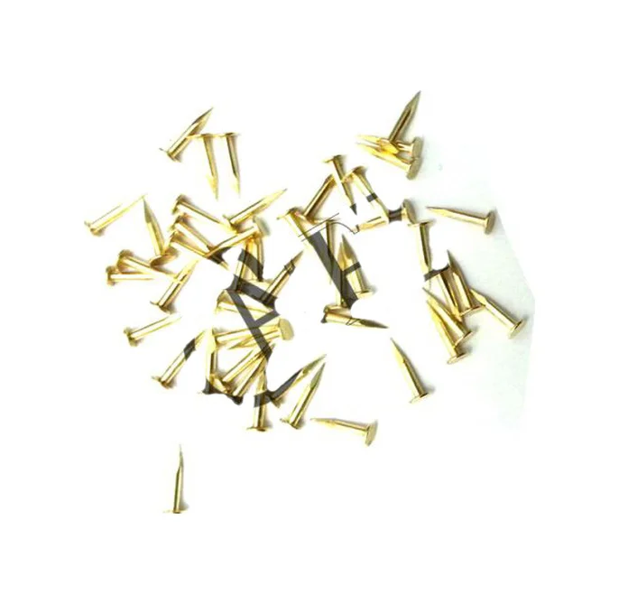 Klips, Menteşe, Ayağı Çivisi 7mm Çelik - Sarı 10gr Diğer