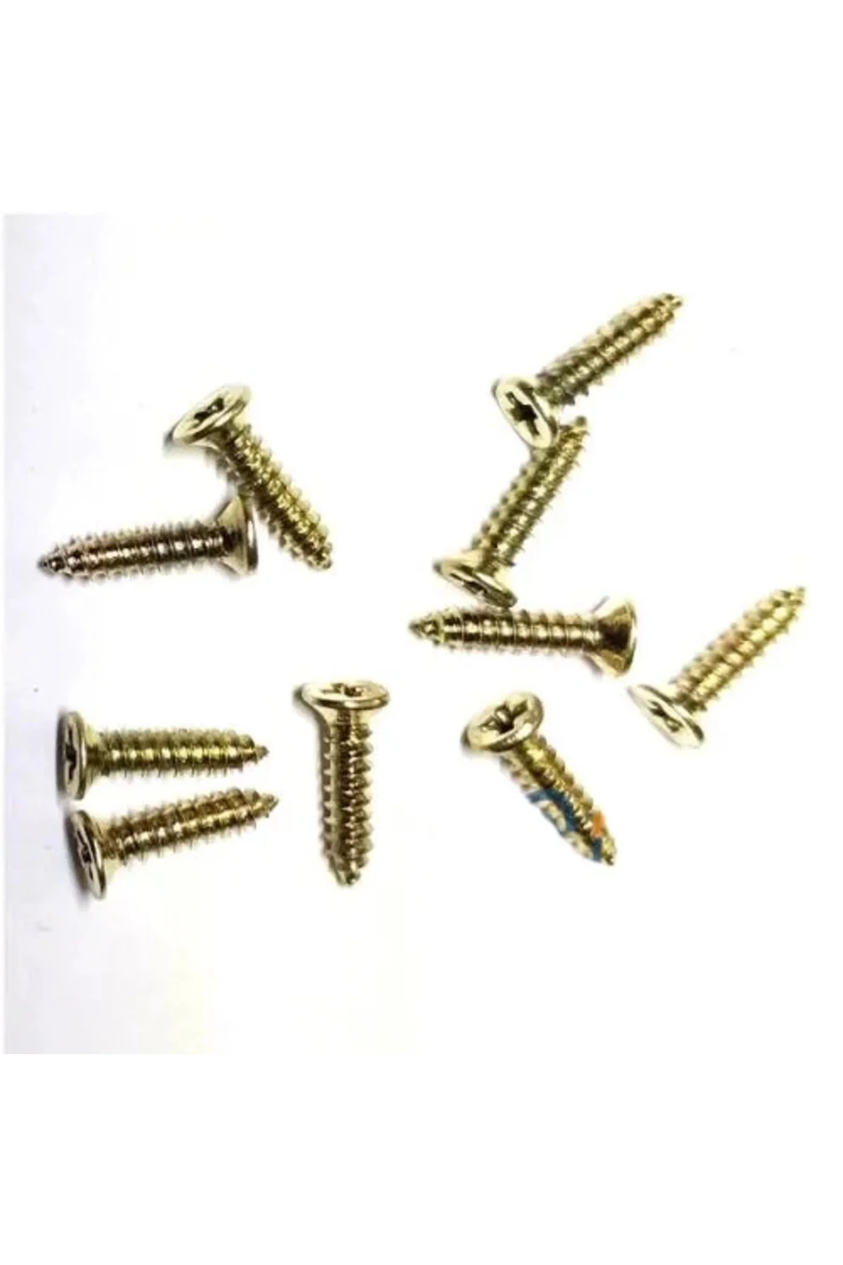Klips, Menteşe, Ayak, Ağaç, Sunta Vidası 2,2x9,5mm - Sarı 1000 Ad