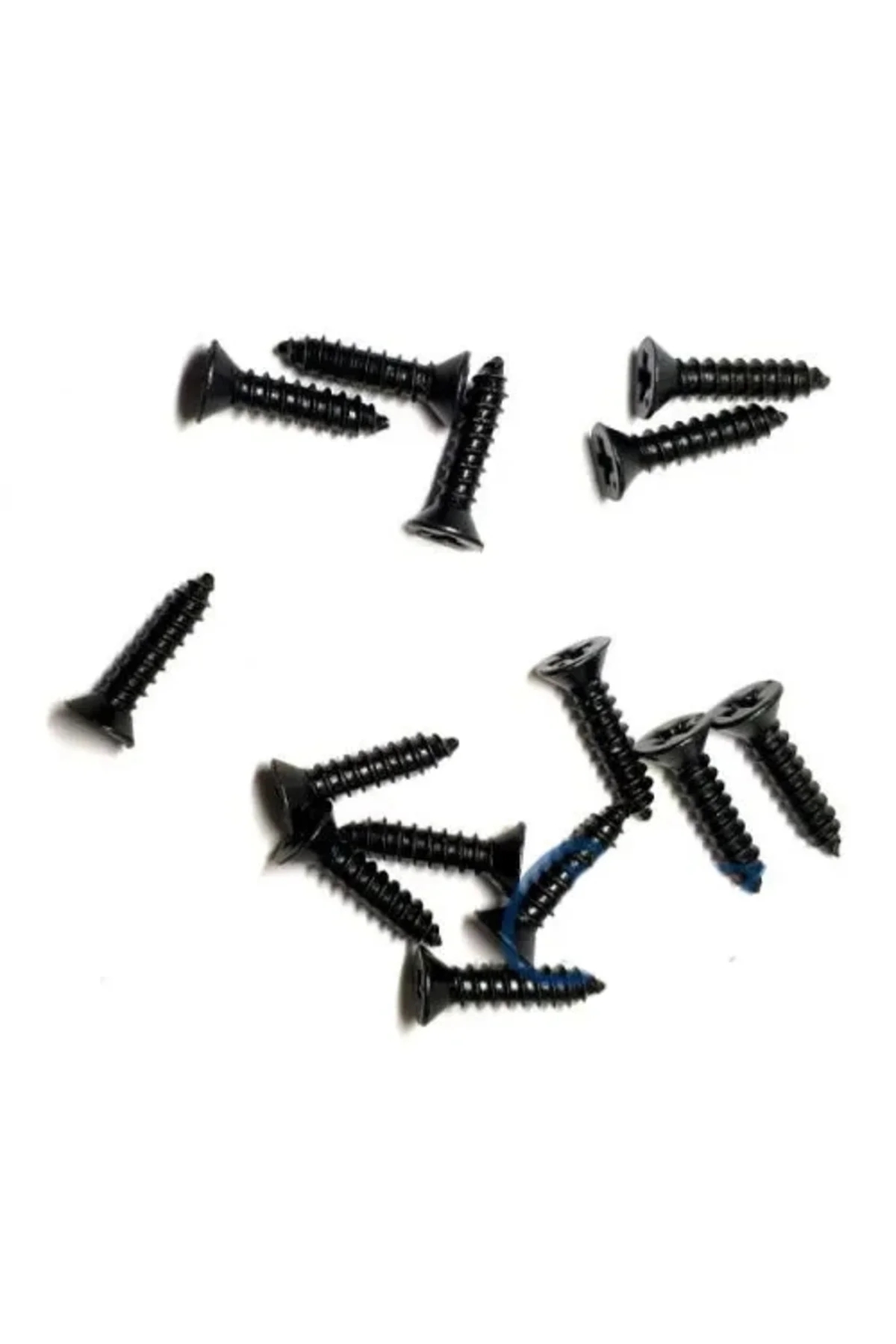 Klips, Menteşe, Ayak, Ağaç, Sunta Vidası 2,2x9,5mm - Siyah 100 Ad