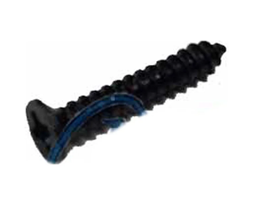 Klips, Menteşe, Ayak, Ağaç, Sunta Vidası 2,2x13 Mm - Siyah 100 Adet Diğer