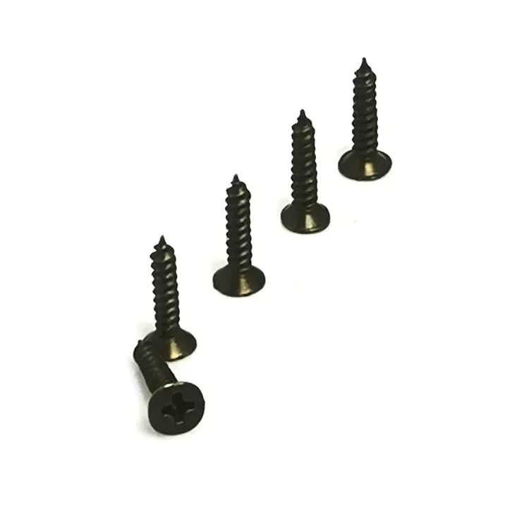 Klips, Menteşe, Ayak, Ağaç, Sunta Vidası 3x13 Mm - Siyah 100 Adet Klips, Menteşe, Ayak, Ağaç, Sunta Vidası 3x13 Mm - Siyah 100 Adet
