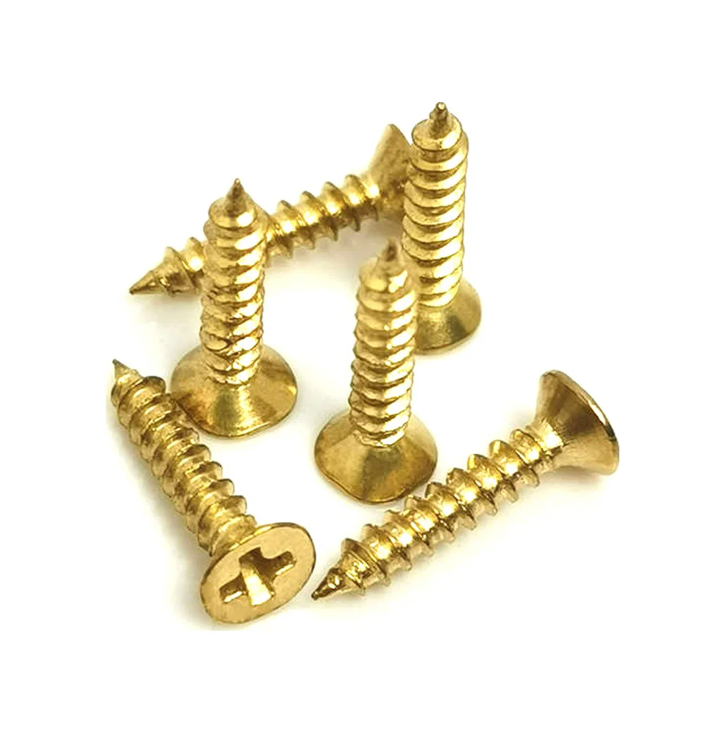 Klips, Menteşe, Ayak, Ağaç, Sunta Vidası 3x13 Mm - Sarı 1000 Adet