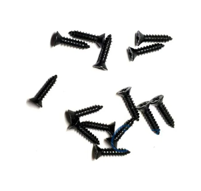 Klips, Menteşe, Ayak, Ağaç, Sunta Vidası 2,2x9,5mm - Siyah 1000 Adet Diger