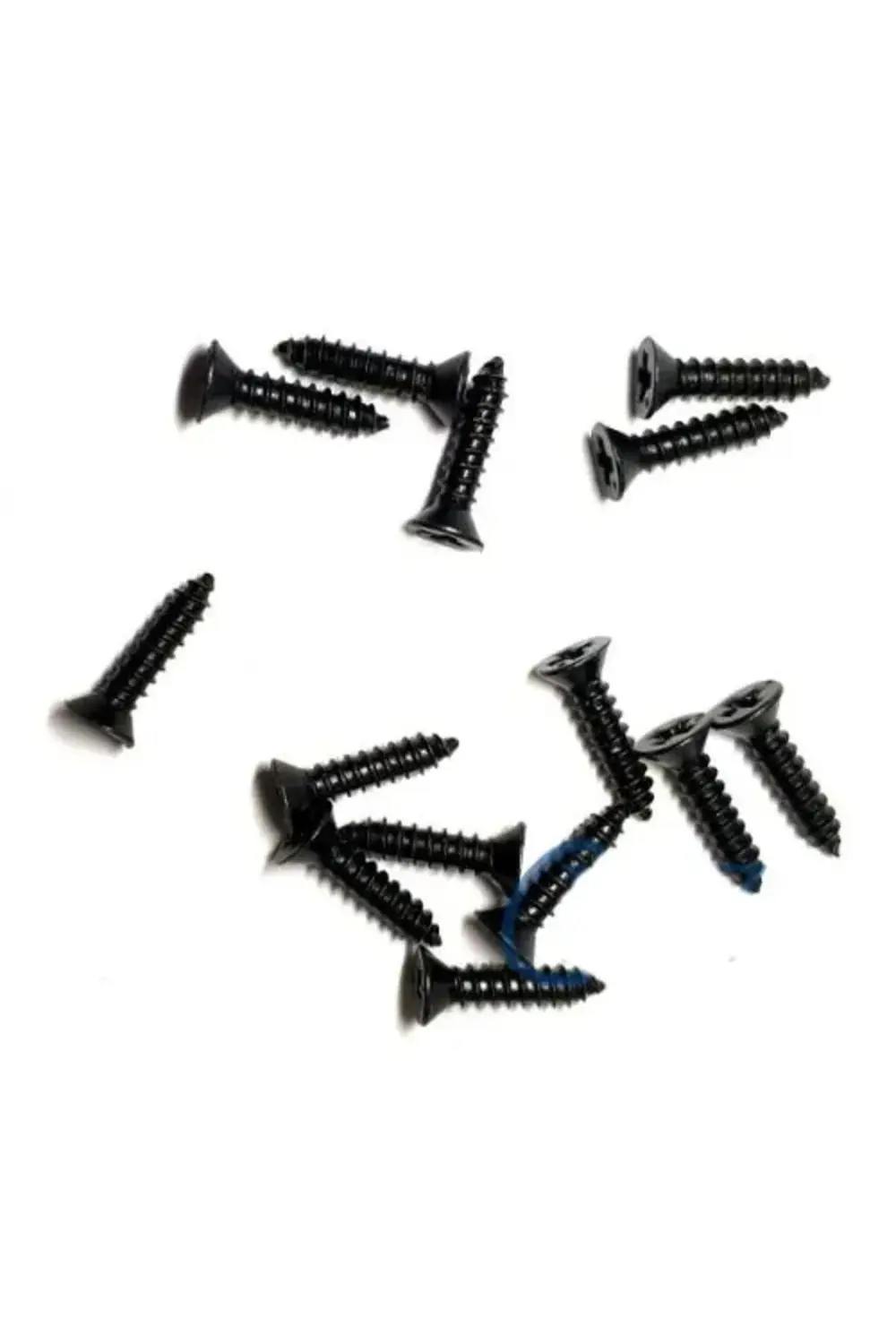 Klips, Menteşe, Ayak, Ağaç, Sunta Vidası 2,2x9,5mm - Siyah 100 Ad