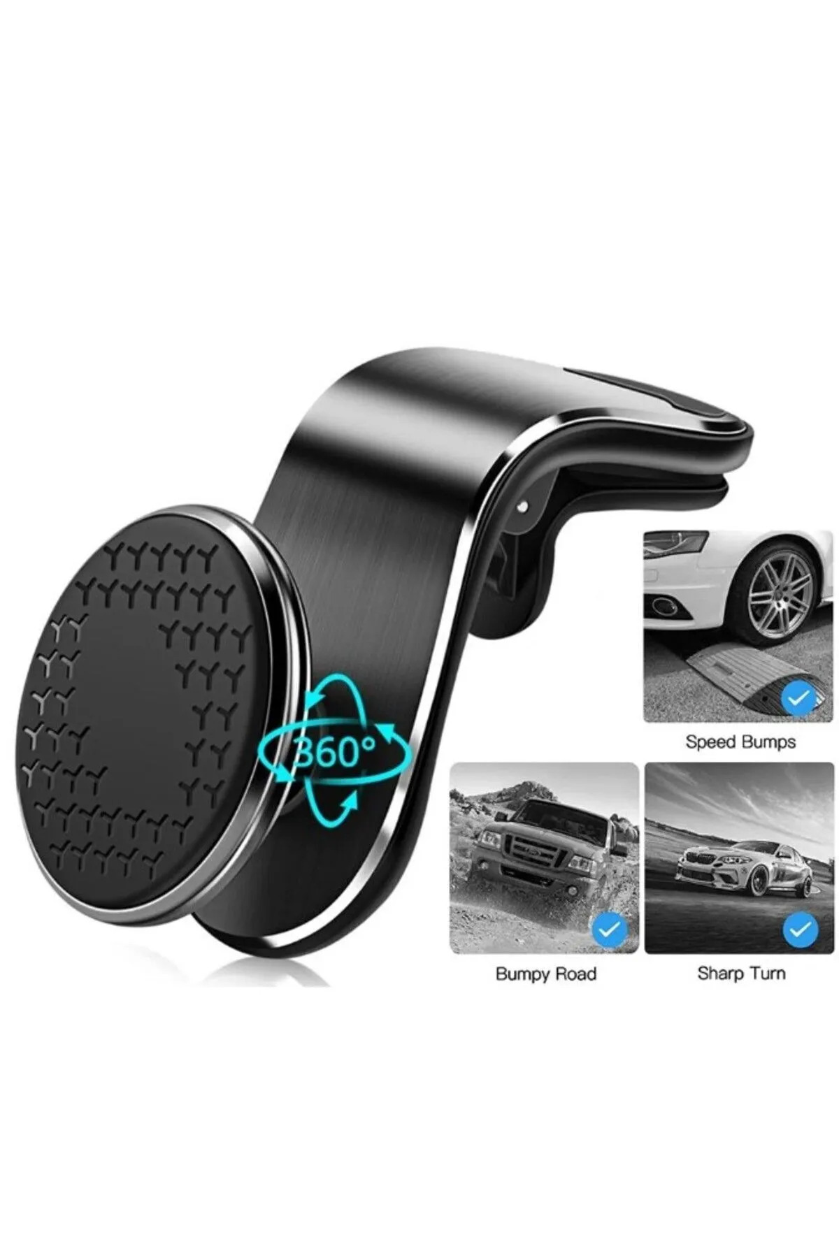 Klipsli Araç Telefon Tutacağı Klima Peteği Araba Telefon Tutacağı