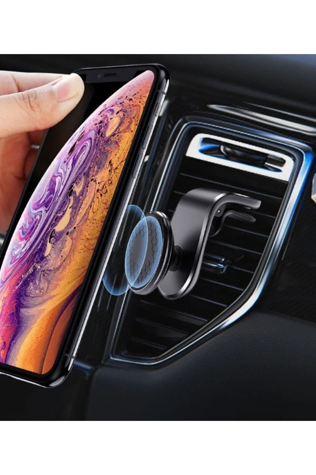 Klipsli Araç Telefon Tutacağı Klima Peteği Araba Telefon Tutacağı