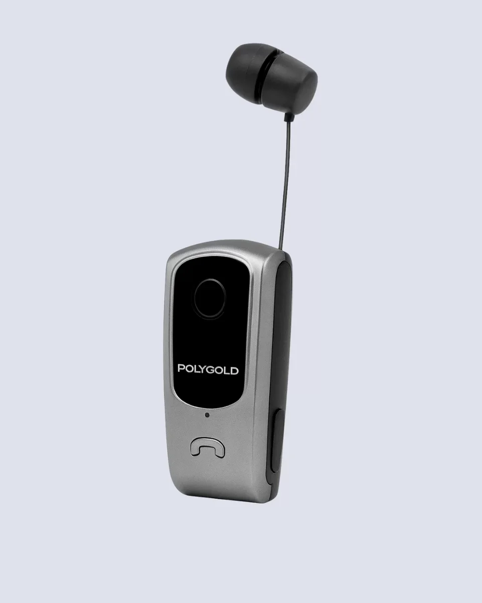 Klipsli Bluetooth Kulaklık - 10 Saat Konuşma ve 160 Saat Pil Ömrü ile İş Dünyası İçin Mükemmel
