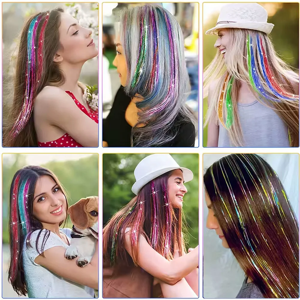 Klipsli Hair Tinsel  Simi / HTK04