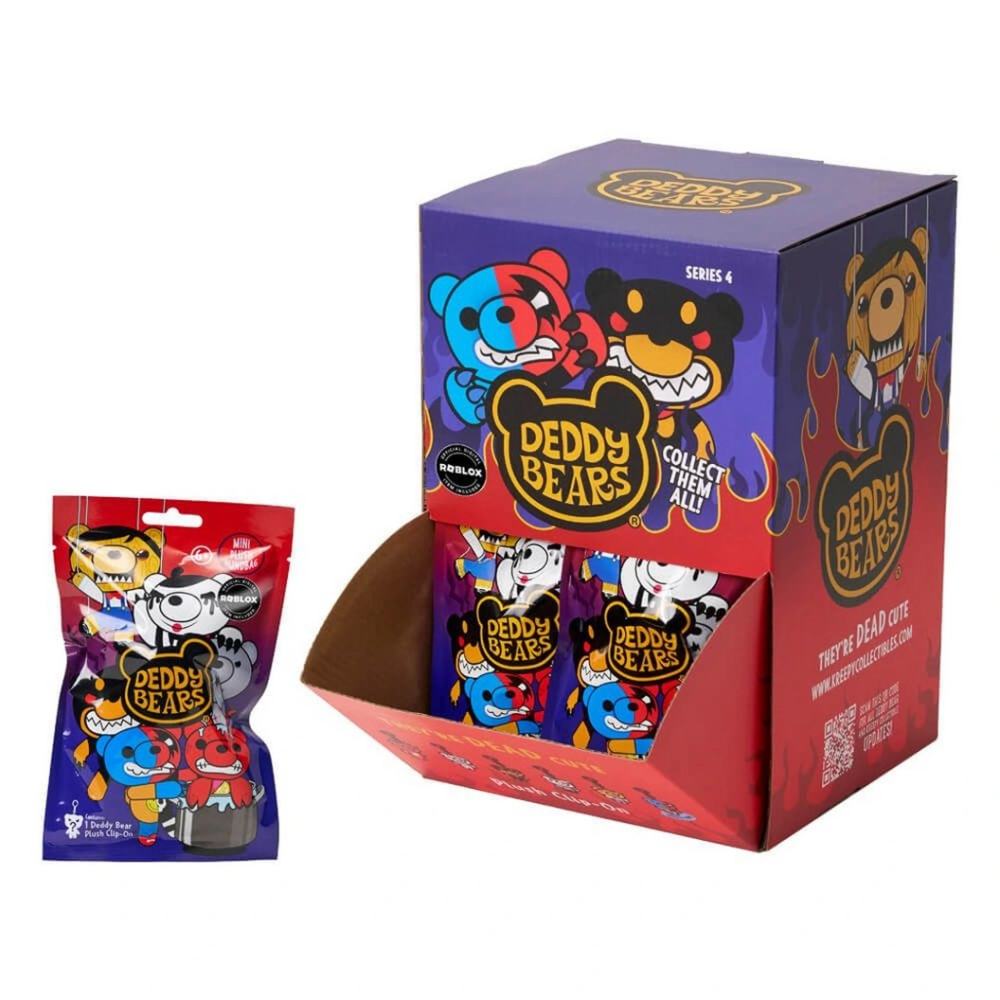Klipsli Peluş Seri 4 Sürpriz Paket