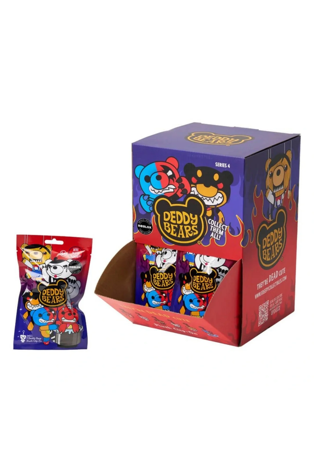 Klipsli Peluş Seri 4 Sürpriz Paket