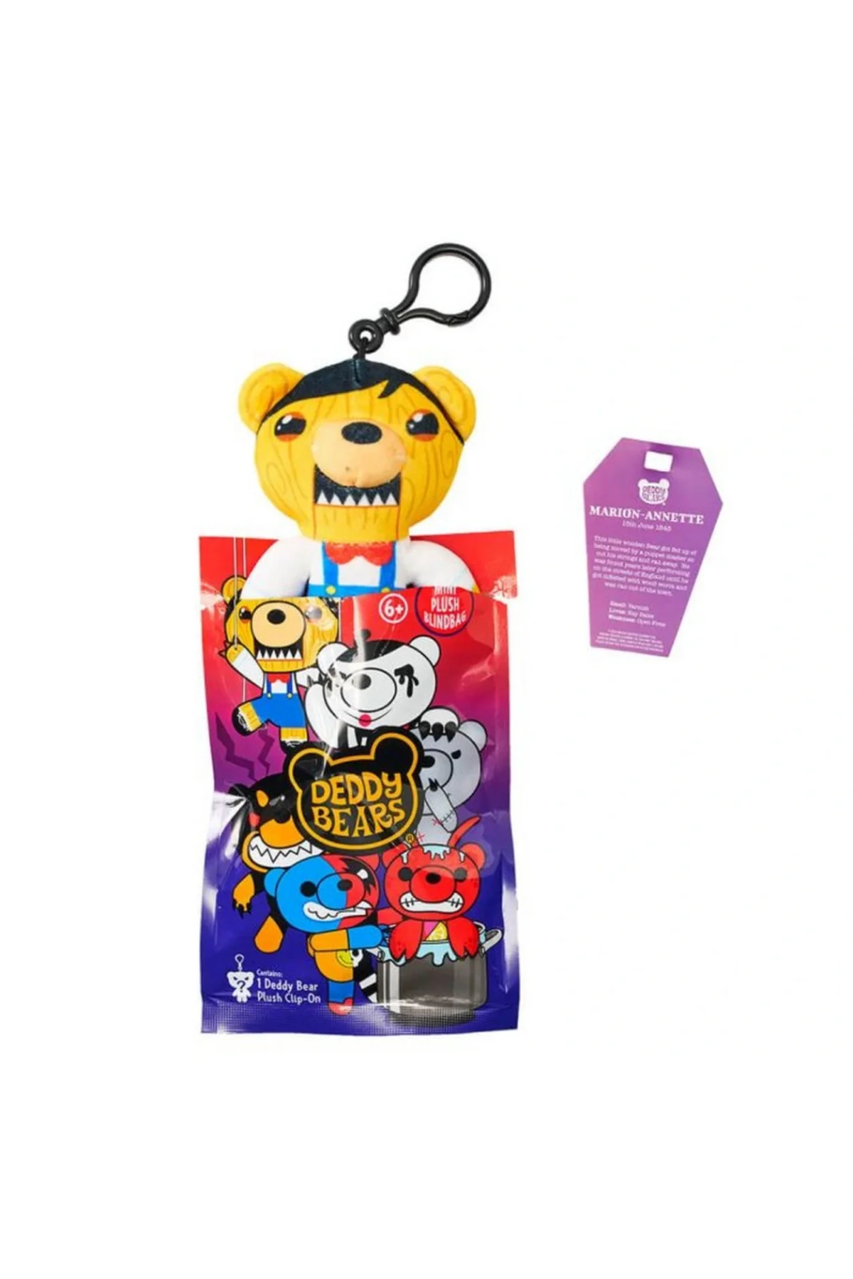 Klipsli Peluş Seri 4 Sürpriz Paket