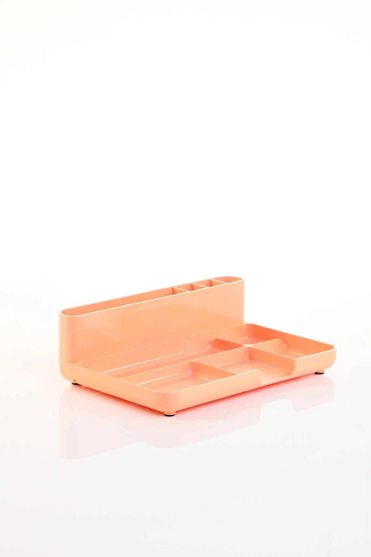 Klm 206 Masaüstü Organizer Kalemlik Pastel Turuncu
