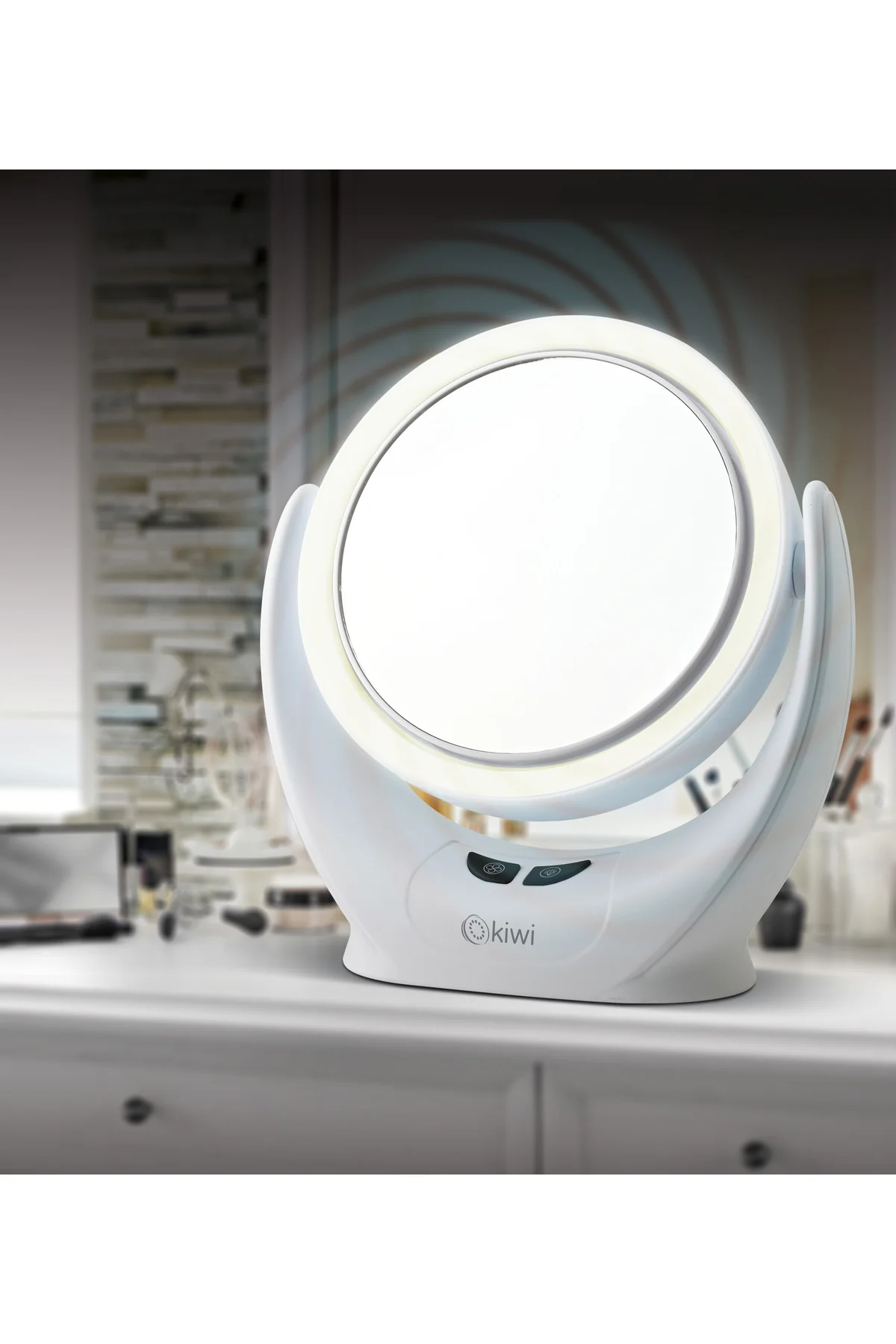 Klm-9870 Fanlı, Ayarlanabilir Led Işıklı Makyaj Aynası