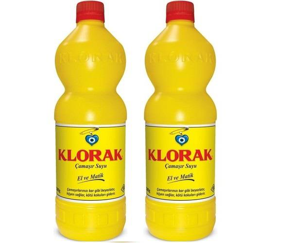 Klorak Çamaşır Suyu 940 Ml X 2 Adet Klorak Çamaşır Suyu 940 Ml X 2 Adet