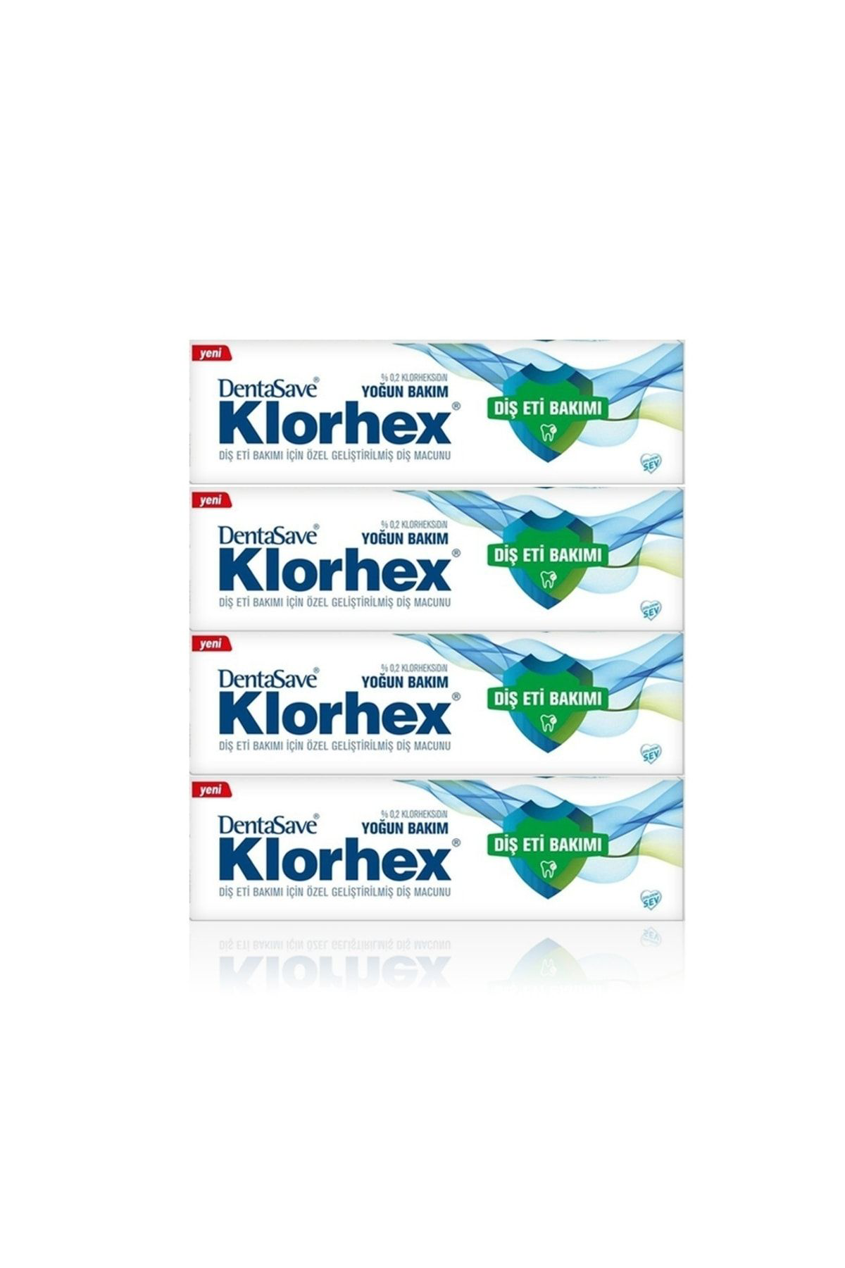 Dentasave Klorhex Yoğun Bakım Diş Macunu 75 Ml X 4 Adet