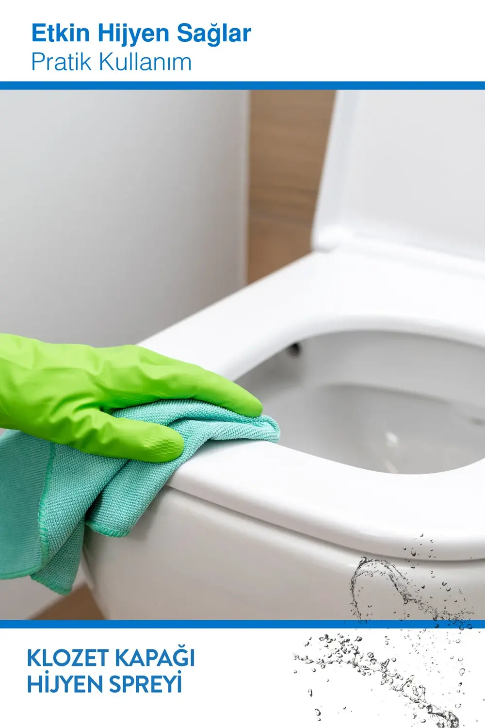 Klozet Kapağı Hijyen Spreyi 70ML