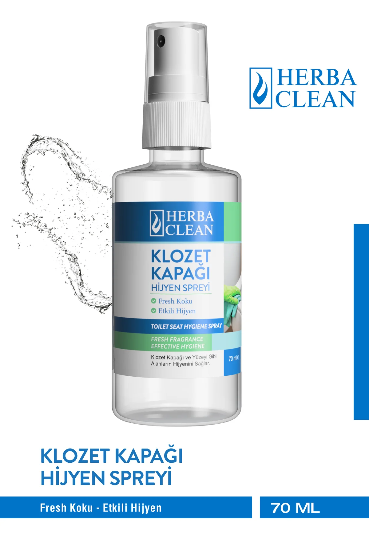 Klozet Kapağı Hijyen Spreyi 70ML