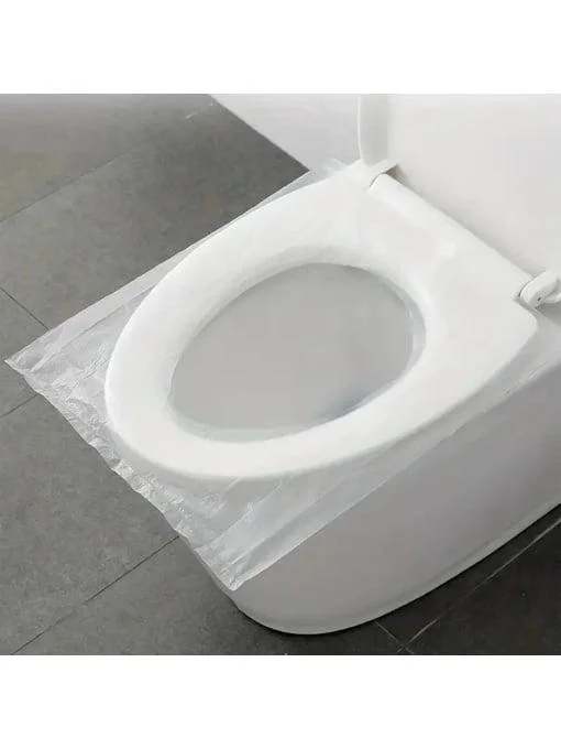 Klozet Kapağı Örtüsü Poşeti - Hijyenik Tek Kullanımlık - 200 Adet