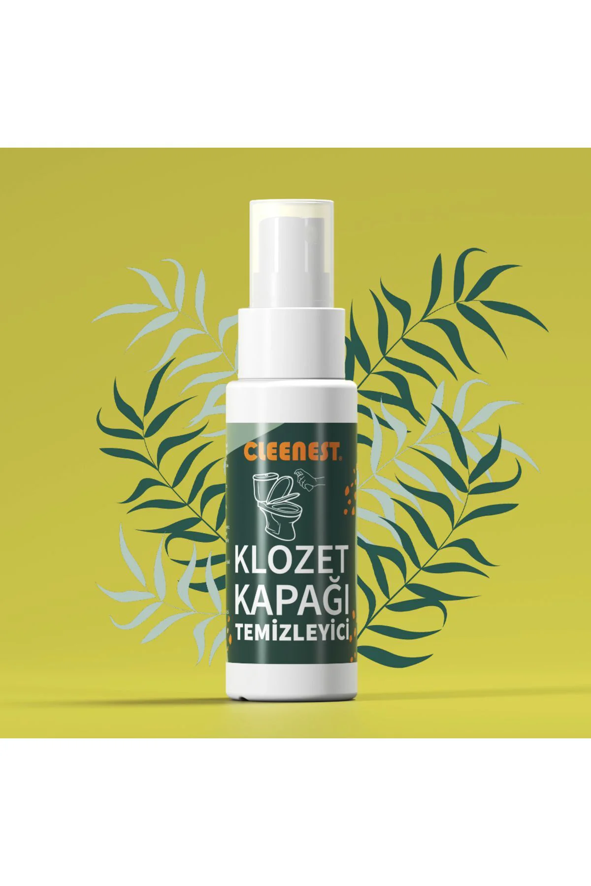 Klozet Kapağı Temizleyici Taşınabilir Spreyli 50 ml