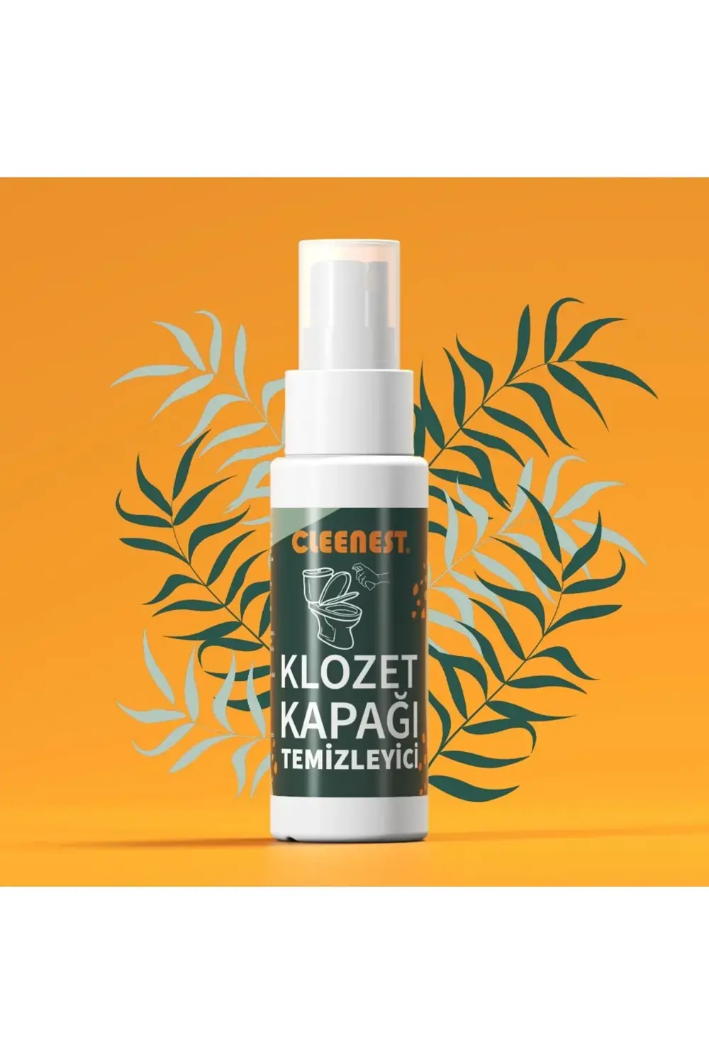 Klozet Kapağı Temizleyici Taşınabilir Spreyli 50 ml