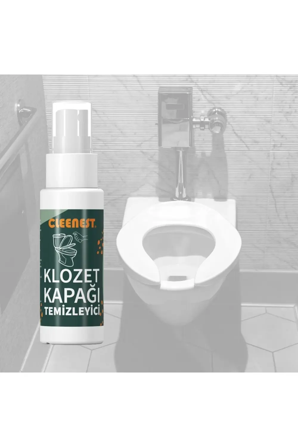Klozet Kapağı Temizleyici Taşınabilir Spreyli 50 ml