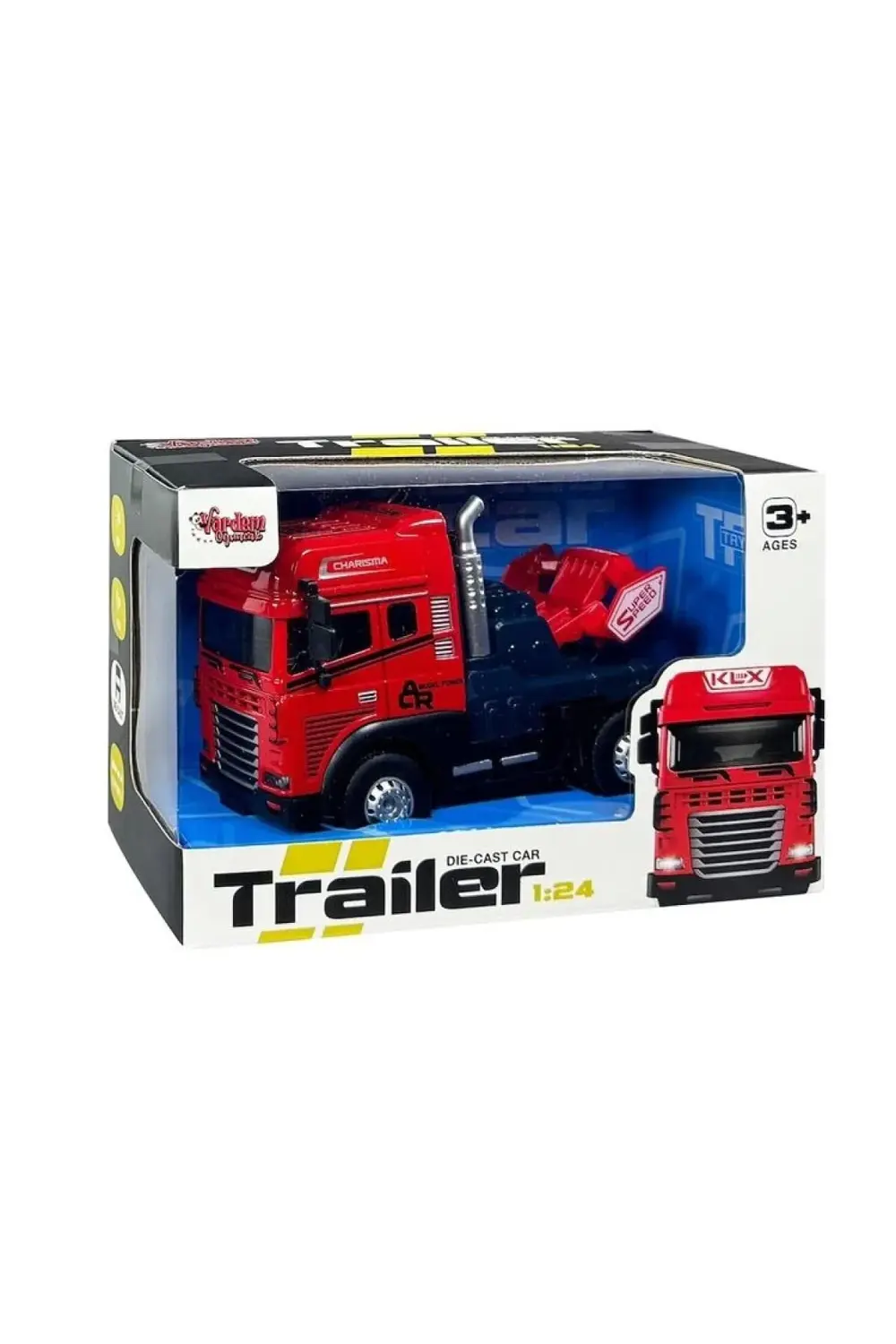 Klx600-344 Işıklı Sesli Çekici/tır Kafası 1:24 3