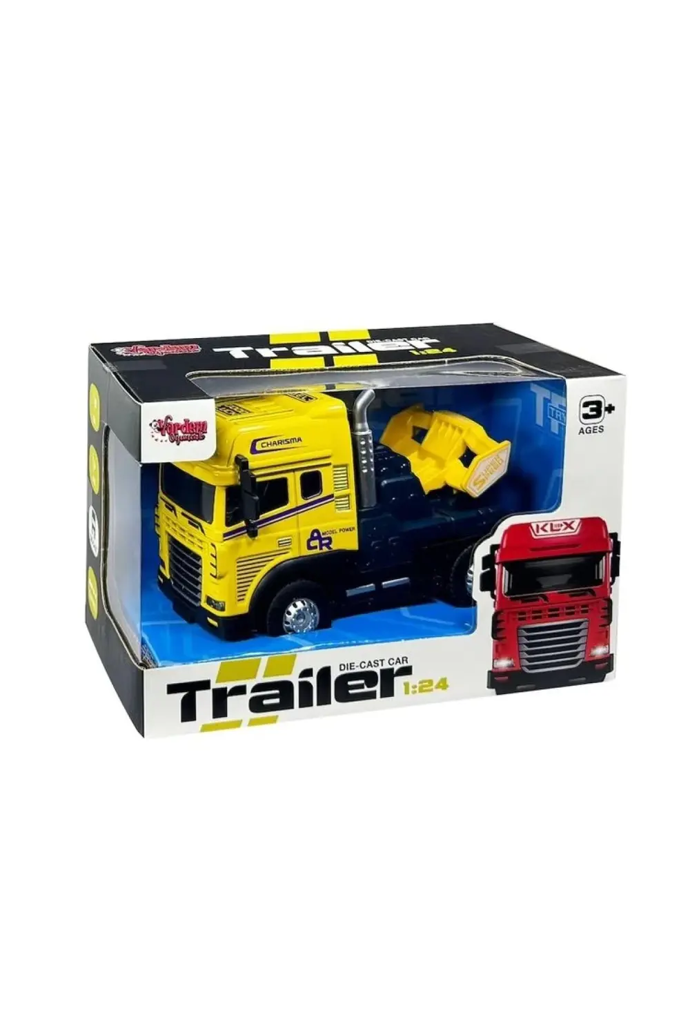 Klx600-344 Işıklı Sesli Çekici/tır Kafası 1:24 3