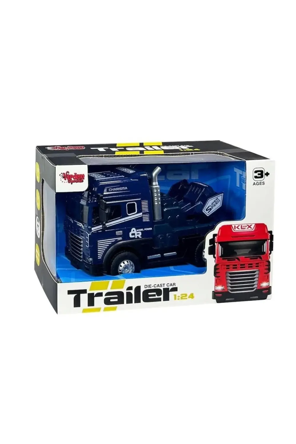 Klx600-344 Işıklı Sesli Çekici/tır Kafası 1:24 3