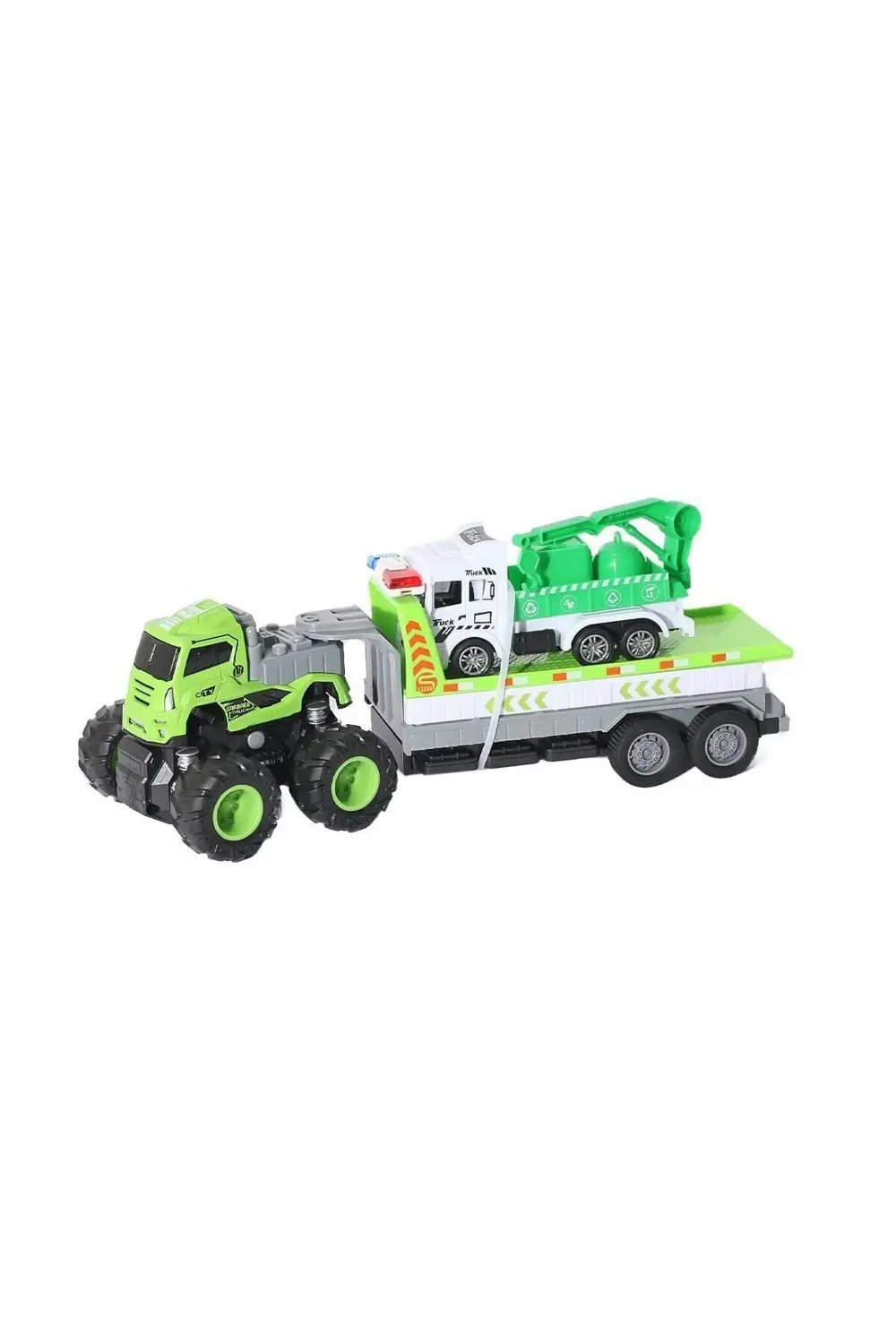 KLX600-365 Sürtmeli Die Cast 4x4 Temizlik Aracı Taşıyan Tır -Vard