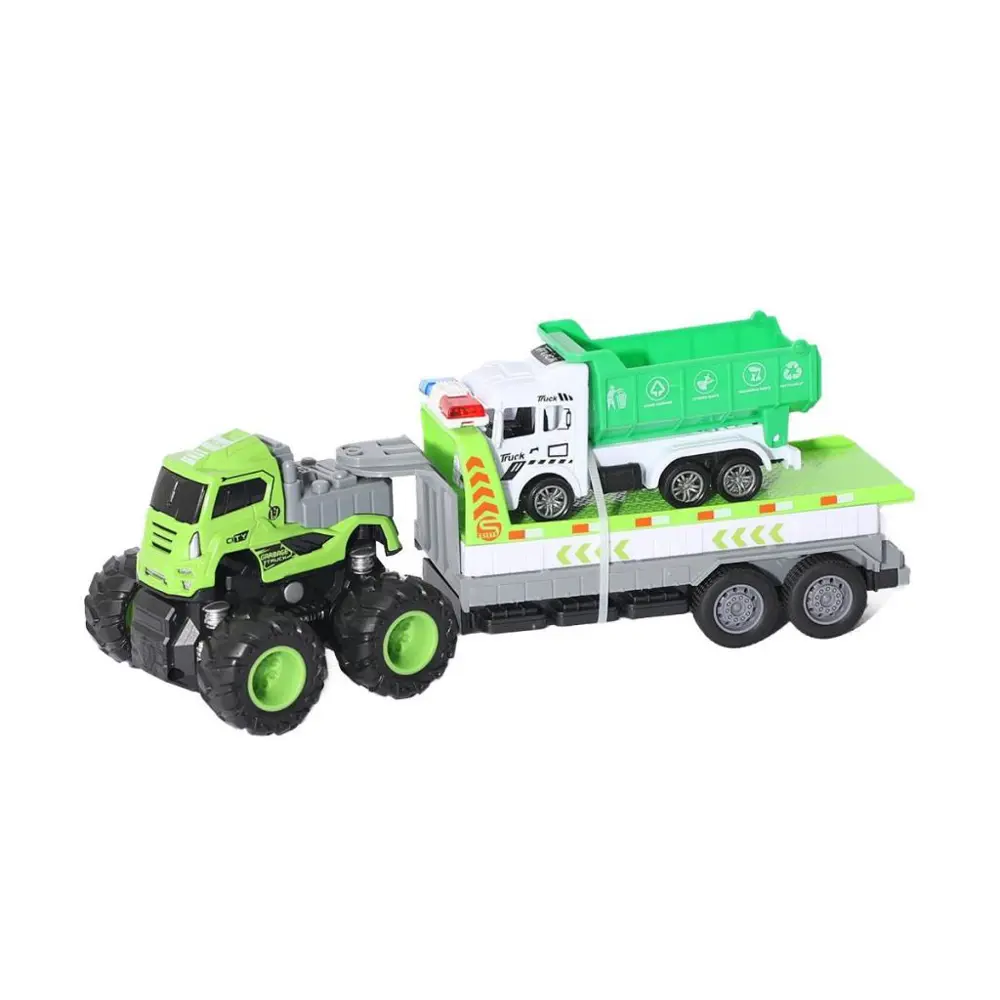 KLX600-365 Sürtmeli Die Cast 4x4 Temizlik Aracı Taşıyan Tır -Vard KLX600-365 Sürtmeli Die Cast 4x4 Temizlik Aracı Taşıyan Tır -Vard