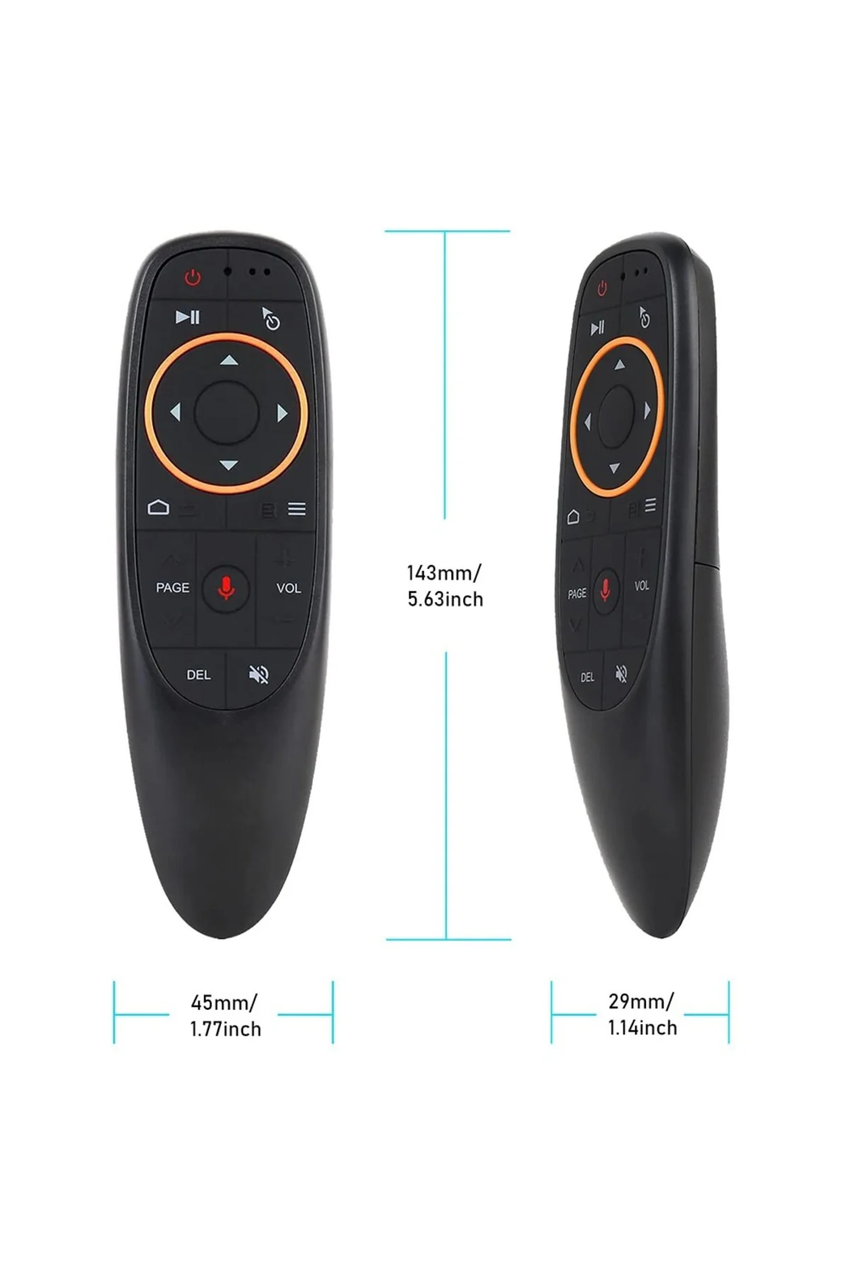 Km-7 Androidbox 4k Ses Komutlu Kumanda Km-7 Androidbox 4k Ses Komutlu Kumanda - Görsel 6