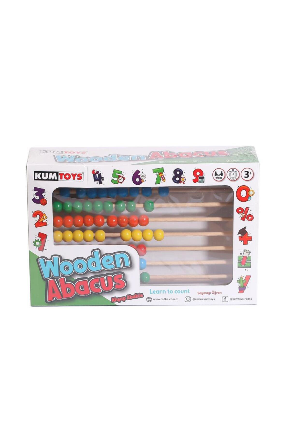 Nessiworld Km5632 Ahşap Abaküs -Kumtoys