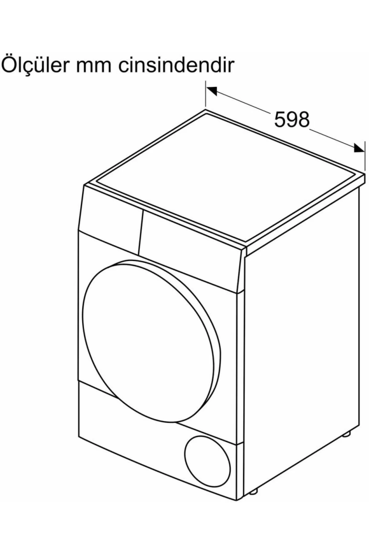 Km8611htr Çamaşır Kurutma Makinesi
