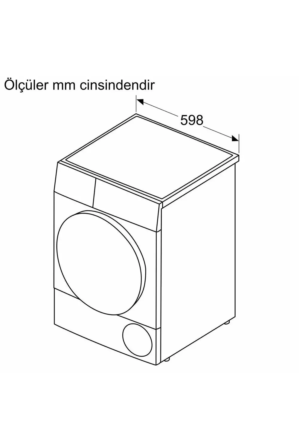 Km9610ctr Kurutma Makinesi 9 Kg Isı Pompalı A