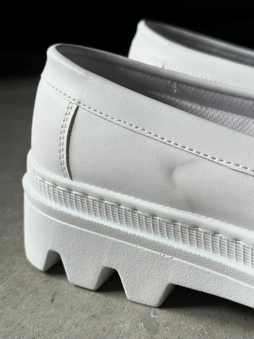 Knack Yüksek Taban Klasik Ayakkabı 779 Beyaz