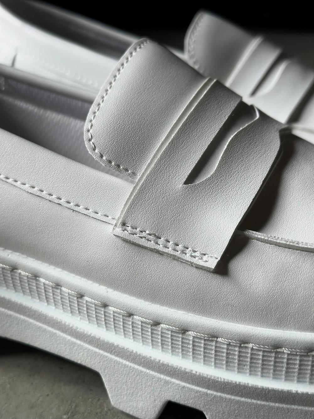 Knack Yüksek Taban Klasik Ayakkabı 779 Beyaz