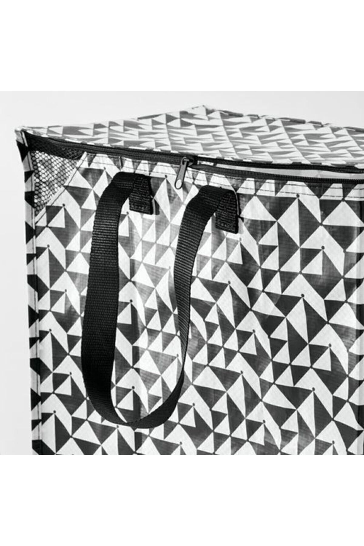İkea Knalla Çanta, Siyah-Beyaz
