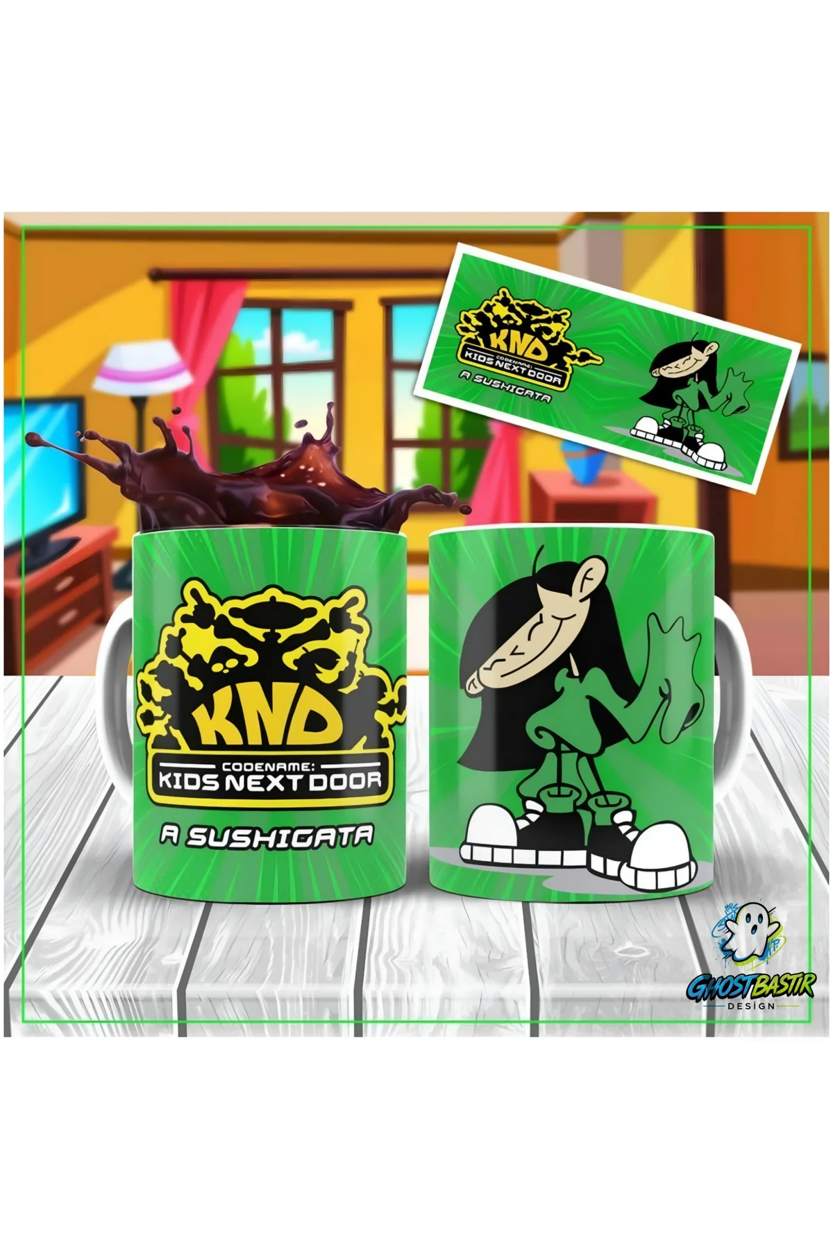 KND Kids Next Door Kupa Bardak | Tek Adet K0287