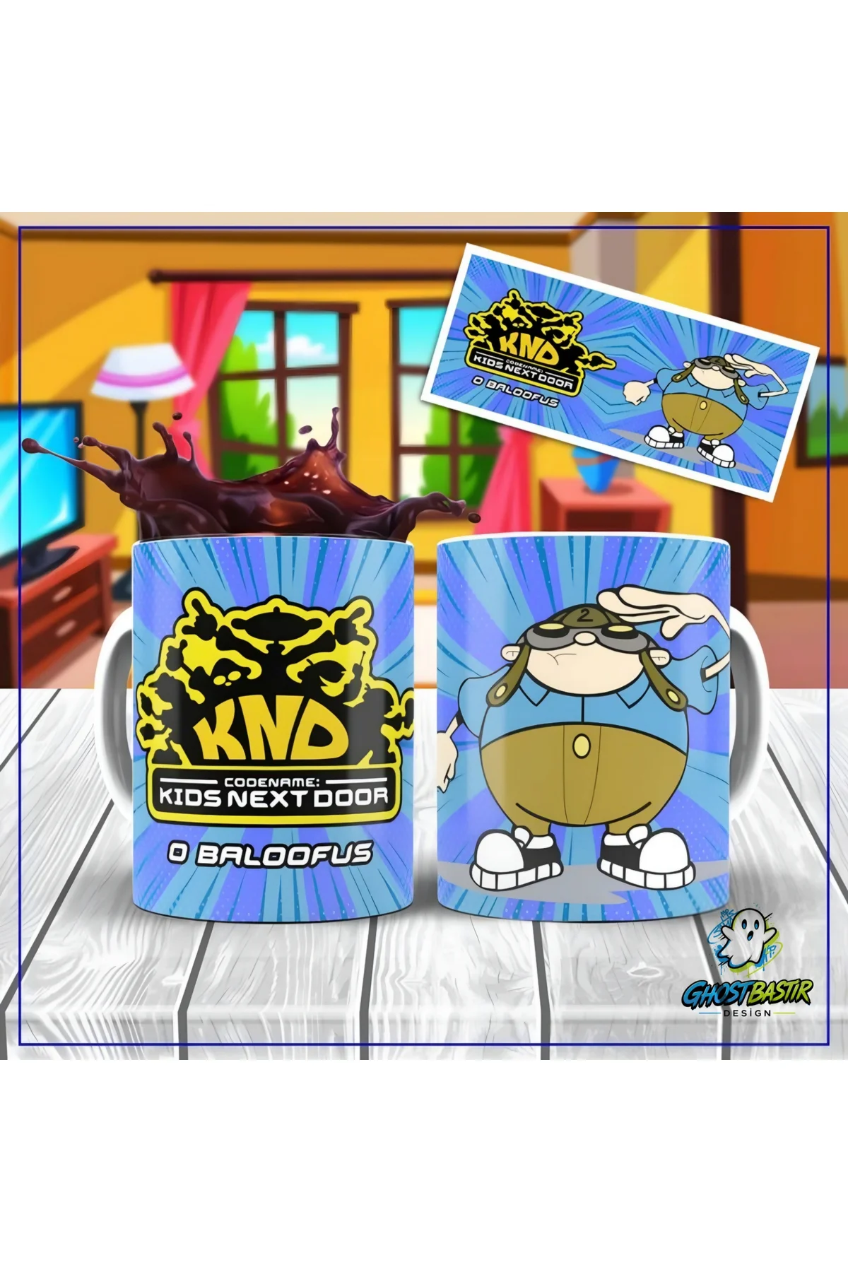 KND Kids Next Door Kupa Bardak | Tek Adet K0286