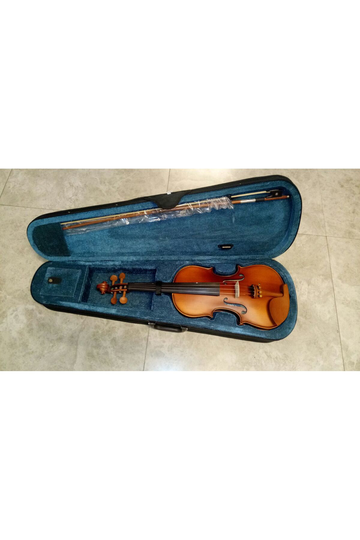 KNG PJA-1003 ÖĞRENCİ KEMANI MAT 4/4 KUTULU, ÖN LADİN, ARKA VE