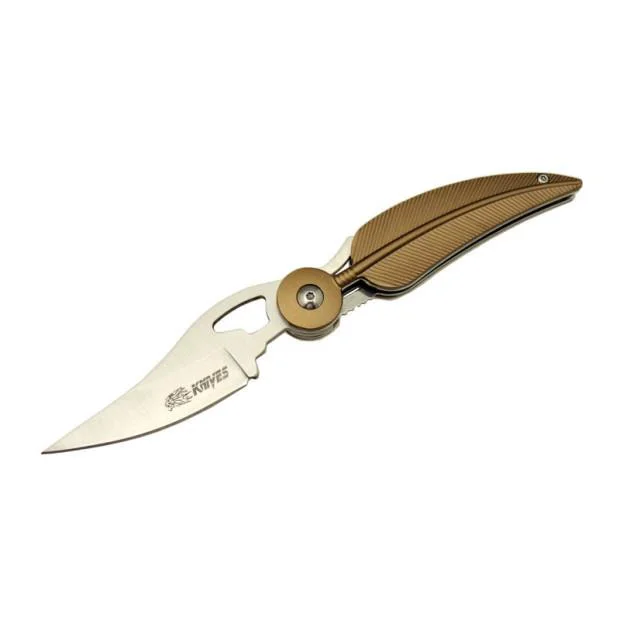 Knife Kızılderili Tüy Çakı Kahverengi