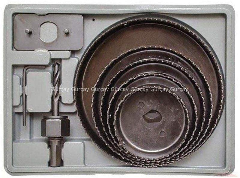 Knisaw 51570 Delik Testere Seti 8 Parça Knisaw 51570 Delik Testere Seti 8 Parça