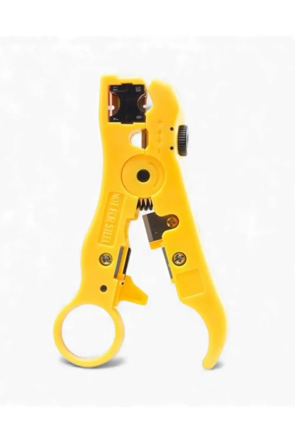 Koaksiyel Flat Kablo Soyucu | RG59 RG6 RG7 RG11 Uyumlu, Kamera ve