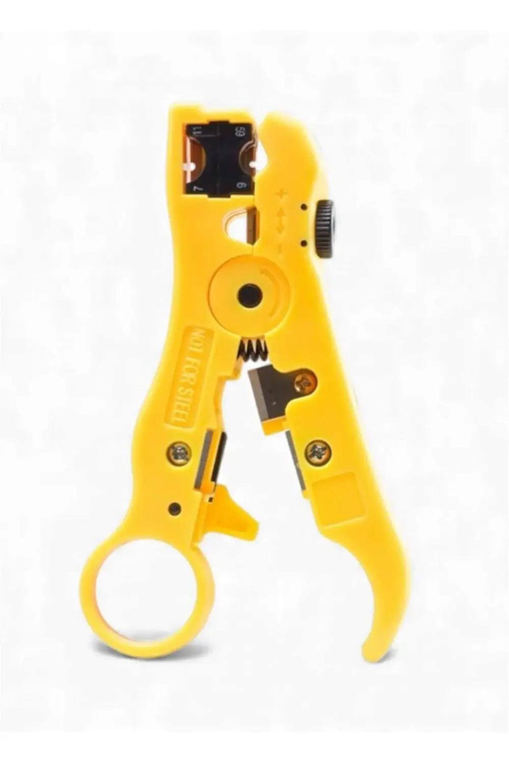 Koaksiyel Flat Kablo Soyucu | RG59 RG6 RG7 RG11 Uyumlu, Kamera ve